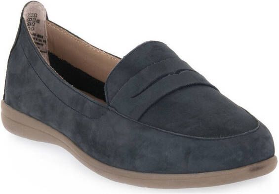 Jana Dames Instappers 8 8 24600 28 855 blauw H breedte - Foto 3