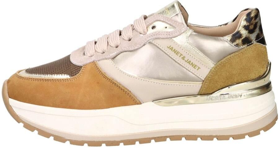 Janet&Janet Lage Sneakers Janet&Janet CUOIO GOLD - Foto 2