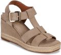JB Martin Sandalen met sleehak CORA - Grijs