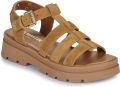 JB Martin Platte sandalen DELICE - Bruin