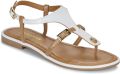 JB Martin Platte sandalen DUMELIA - Wit