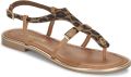 JB Martin Platte sandalen DUMELIA - Bruin