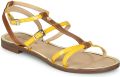 JB Martin Platte sandalen 1GRIOTTES - Geel