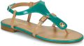 JB Martin Platte sandalen AISSA - Groen