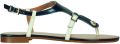 JB Martin Platte sandalen AISSA - Marine