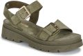 JB Martin Platte sandalen DELIA - Kaki