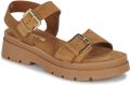 JB Martin Platte sandalen DELIA - Bruin