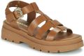 JB Martin Platte sandalen DELICE - Bruin