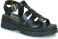 JB Martin Platte sandalen DELICE - Zwart