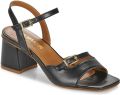 JB Martin Sandalen met hakken DIANE - Zwart
