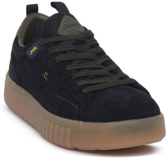 Jeep Lage Sneakers 016 ROCKS SUEDE NAVY