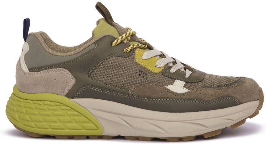 Jeep JM51091A Groove Mesh Heren Sneaker 105-Sage - Foto 2