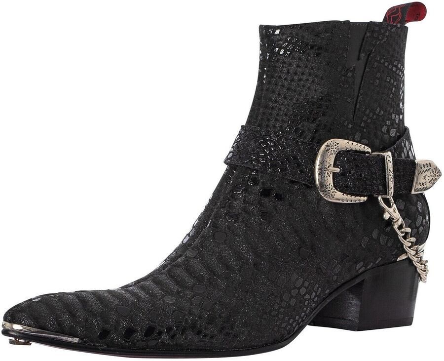 Jeffery-West Laarzen Leren Chelsea-laarzen met gesp