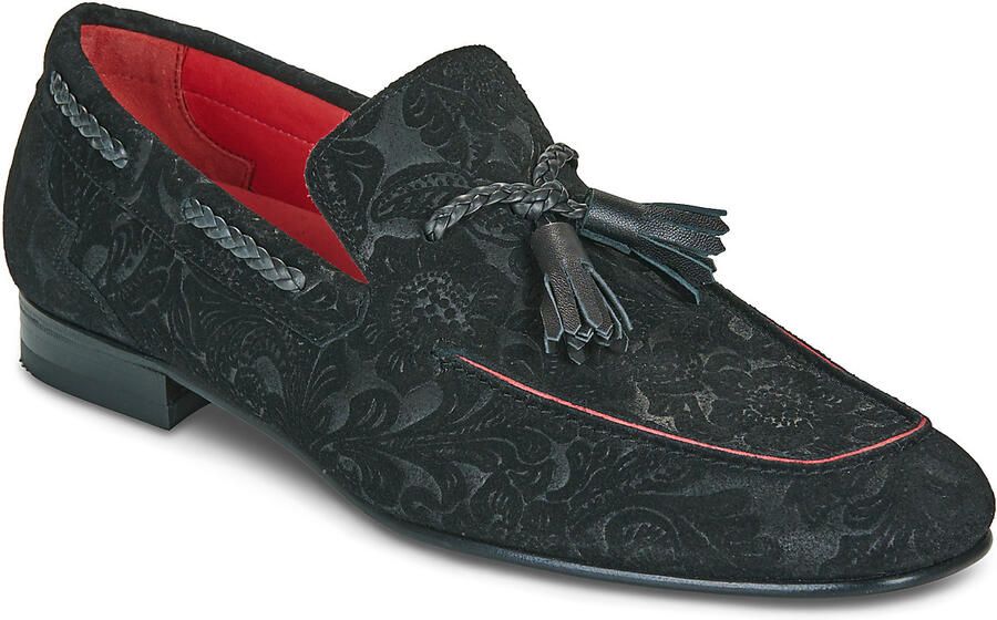 Jeffery-West Mocassins MARTINI BLACK PETUNIA NAPPA