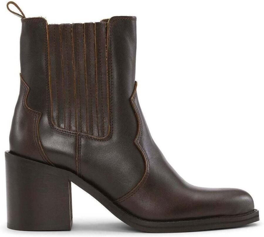 JoDis Chelsea boots 'ALMA ' donkerbruin