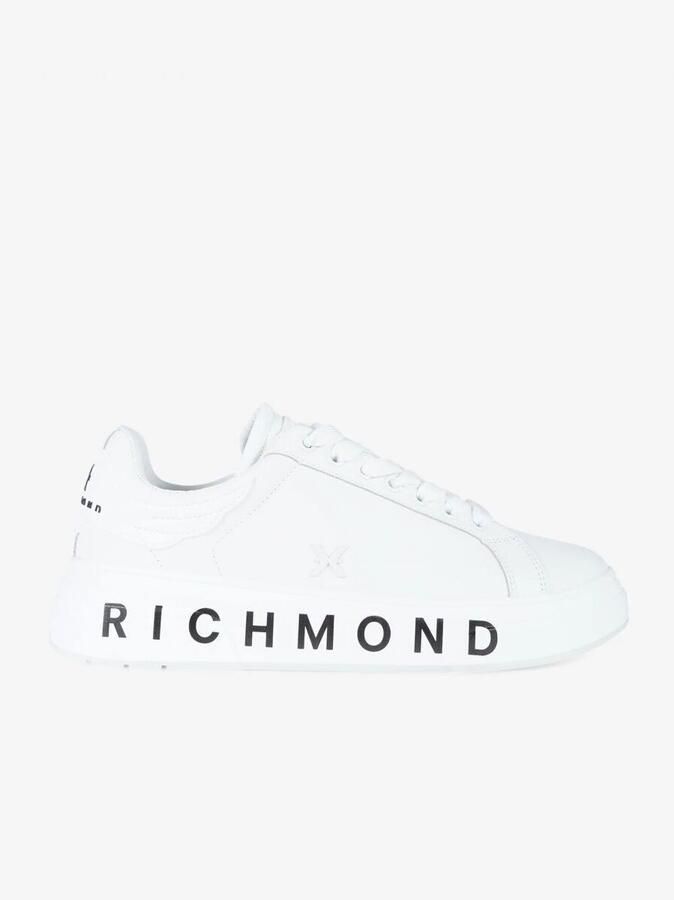 John Richmond Lage Sneakers 31016 B-WHITE BLACK
