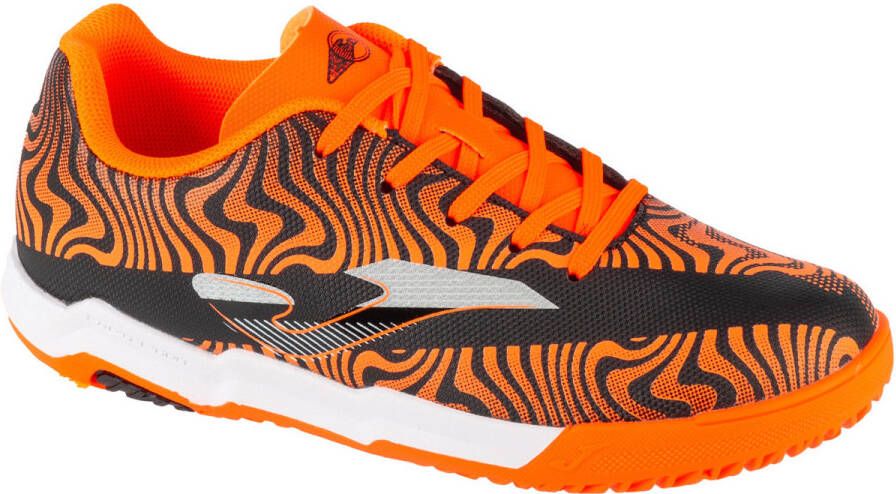 Joma Evolution Jr 2501 IN EVJS2501IN voor een jongen Zwart Indoorschoenen