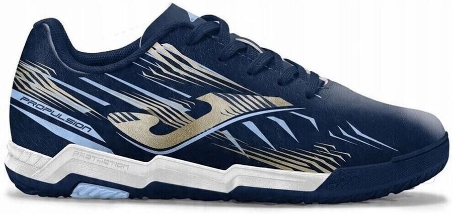 Joma Propulsion Jr 2503 TF voor een jongen Marineblauw Voetbalschoenen - Foto 2