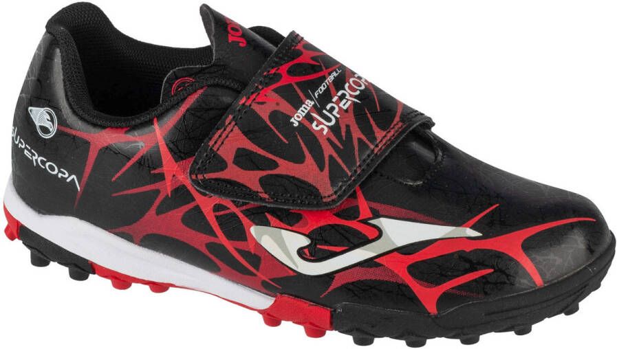 Joma Super Copa Jr 2501 TF SCJS2501TFV voor een jongen Zwart Voetbalschoenen