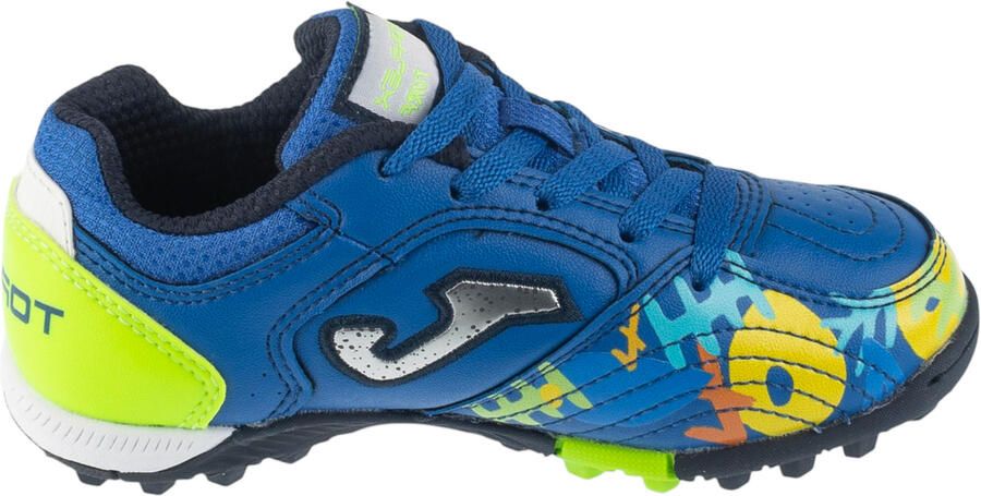 Joma Top Flex Jr 26 TPJW TF voor een jongen Blauw Voetbalschoenen - Foto 2