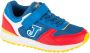 Joma Tornado Jr 25 JTORNS voor een jongen Blauw Sneakers - Thumbnail 3