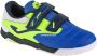 Joma Cancha Jr. 2402 INV CAJS2404INV Kinderen Blauw Indoorschoenen - Thumbnail 2