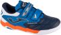 Joma Cancha Jr. 2403 IN CAJW2403INV voor een jongen Marineblauw Indoorschoenen - Thumbnail 2
