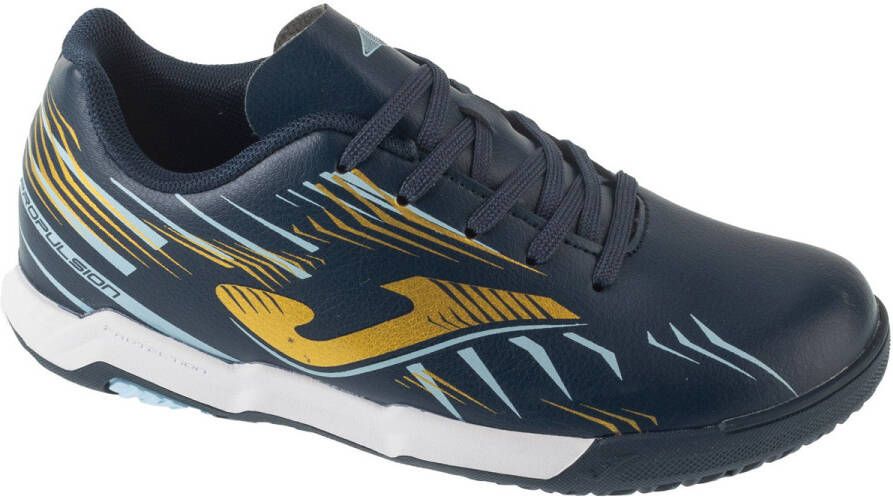 Joma Propulsion Jr 25 PRJW IN voor een jongen Marineblauw Indoorschoenen