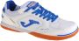 Joma Top Flex In Zaalvoetbal Schoenen Wit Blauw - Thumbnail 2