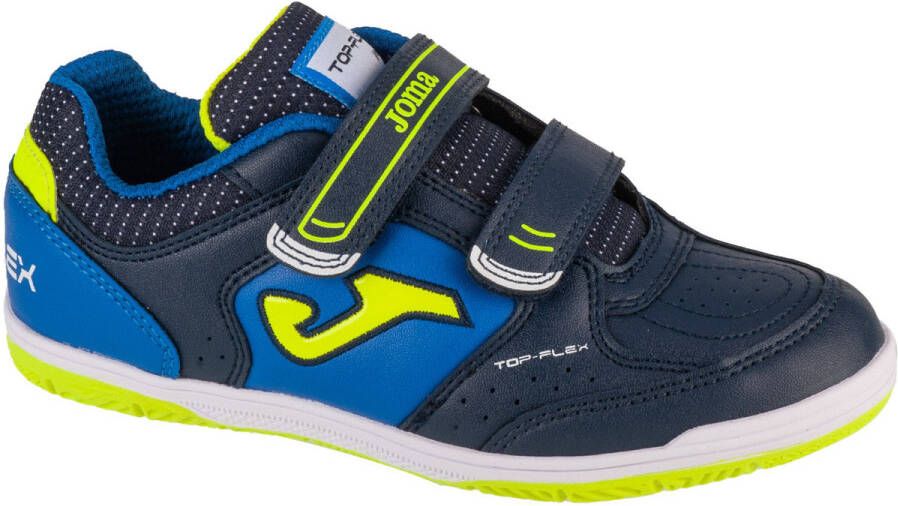 Joma Top Flex Jr 24 TPJW IN voor een jongen Marineblauw Indoorschoenen
