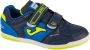 Joma Top Flex Jr 24 TPJW IN voor een jongen Marineblauw Indoorschoenen - Thumbnail 2