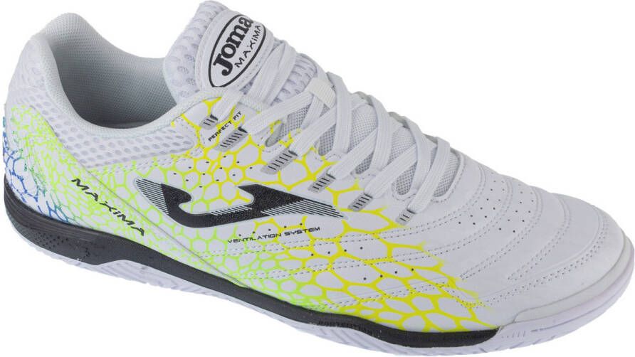 Joma Maxima 25 MAXW IN Mannen Wit Indoorschoenen