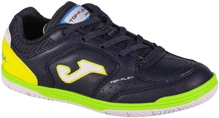 Joma Top Flex Jr 2433 IN TPJS2433IN voor een Marineblauw Indoorschoenen