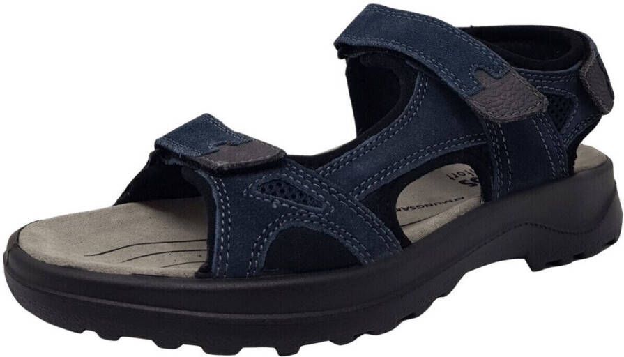 Jomos Sandalen Liberta zomerschoen klittenbandschoen vrijetijdssandaal in trekkinglook breedte g