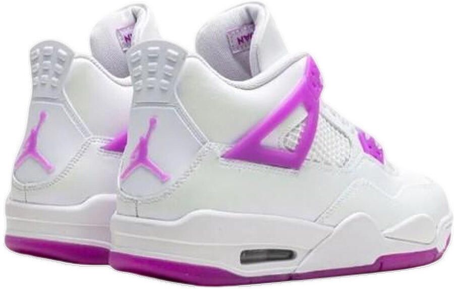 Nike Basketbalschoenen Baskets Air Jordan 4 Hyper Violet blanc violet hyper - Foto 3