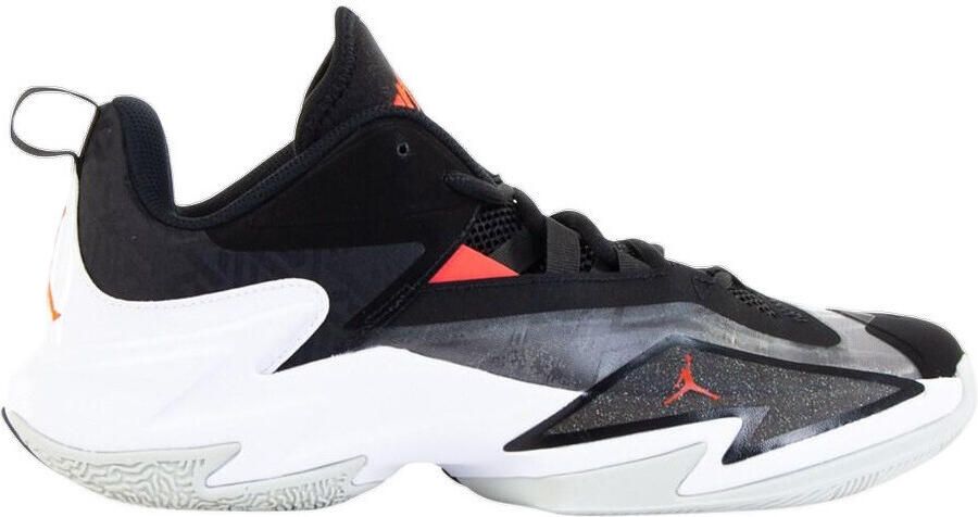 Jordan One Take 3 Black Bright Crimson White Grey Fog Schoenmaat 44 1 2 Basketball Performance Low DC7701 001 - Foto 2
