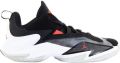 Jordan One Take 3 Black Bright Crimson White Grey Fog Basketball Performance Low DC7701 001 - Zwart