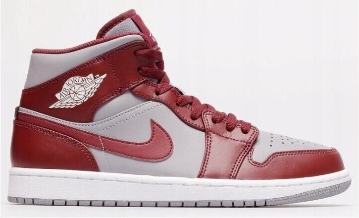 Nike AIR JORDAN 1 MID CHERRYWOOD RED - Foto 2