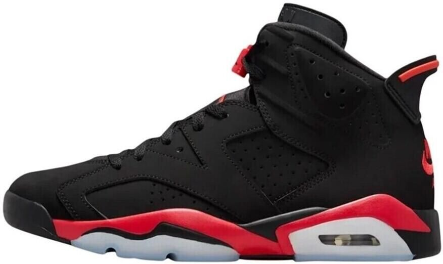 Jordan Air 6 Retro 'Infrared Salesman' Zwart- Heren Zwart