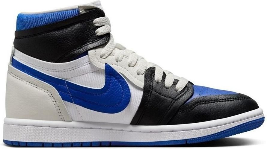 Nike Jordan 1 Mid High MM Sneakers Wit Blauw Zwart - Foto 3