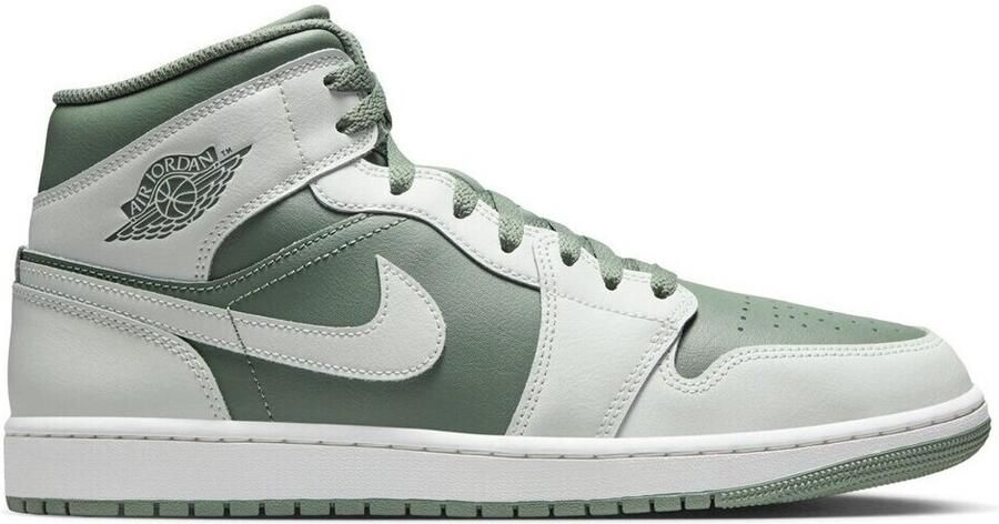Nike Herenschoenen Air Jordan 1 Mid Wit- Heren Wit - Foto 2