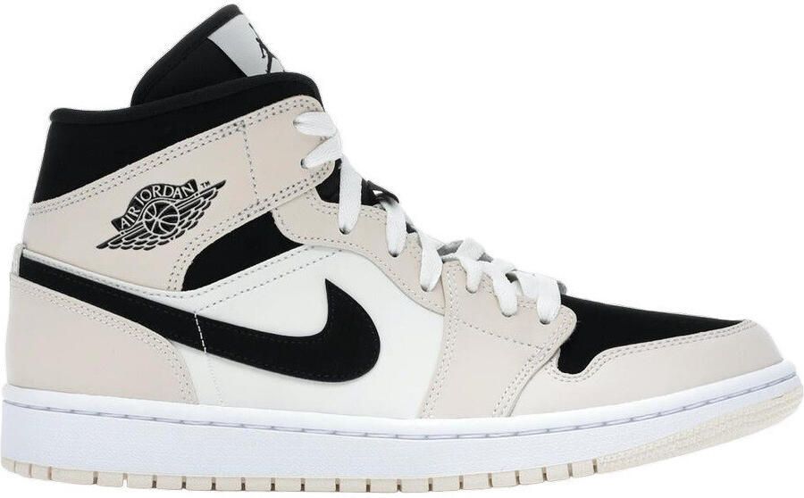Nike Hoge Sneakers Baskets Air Jordan 1 Barely orange cuir - Foto 4