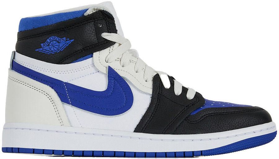 Nike Jordan 1 Mid High MM Sneakers Wit Blauw Zwart - Foto 3
