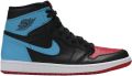 Nike Hoge Sneakers Baskets air jordan 1 high og unc to chicago cuir - Zwart
