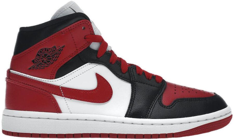 Jordan Wmns Air 1 Mid Black Gym Red White Schoenmaat 37 1 2 Sneakers BQ6472 079