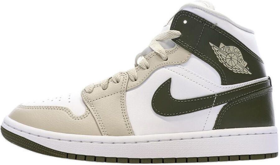 Nike Hoge Sneakers Baskets Air Jordan 1 Mid cuir synthétique - Foto 2