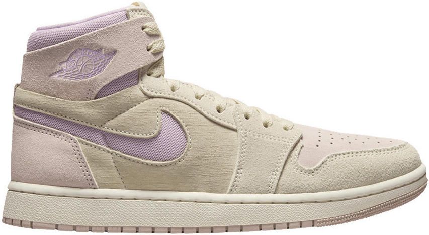 Nike Hoge Sneakers Jordan 1 High Zoom Air CMFT 2 Muslin Plum Chalk (Women's)