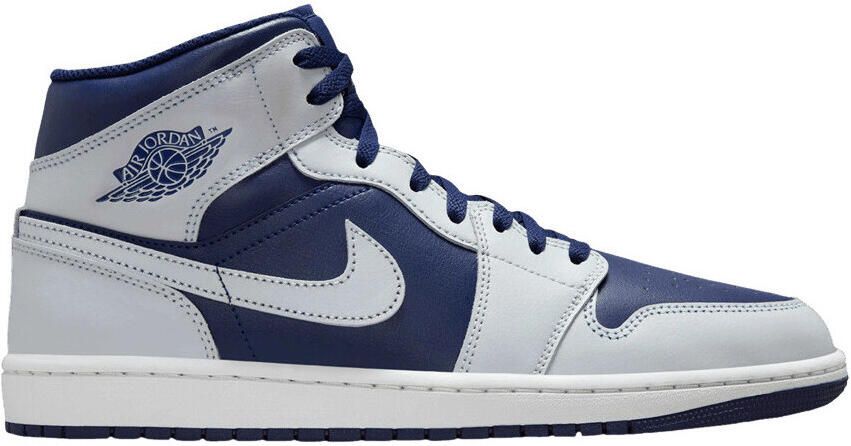 Nike Hoge Sneakers Jordan 1 Mid Blue Void