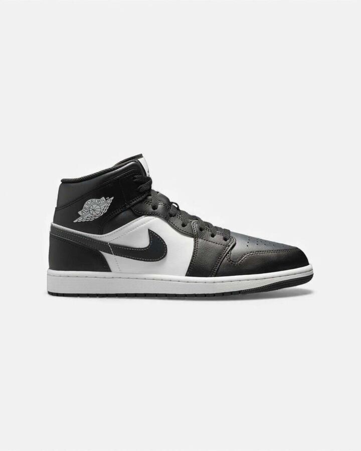 Nike Hoge Sneakers Jordan 1 Mid Off Noir Toe