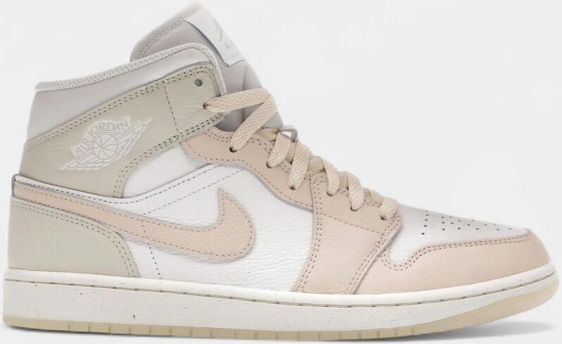 Nike Hoge Sneakers Jordan 1 Mid SE White Sea Glass Glacier Blue Guava Ice